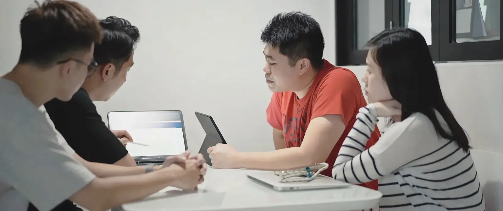 Property planning discussion with Singapore homeowners