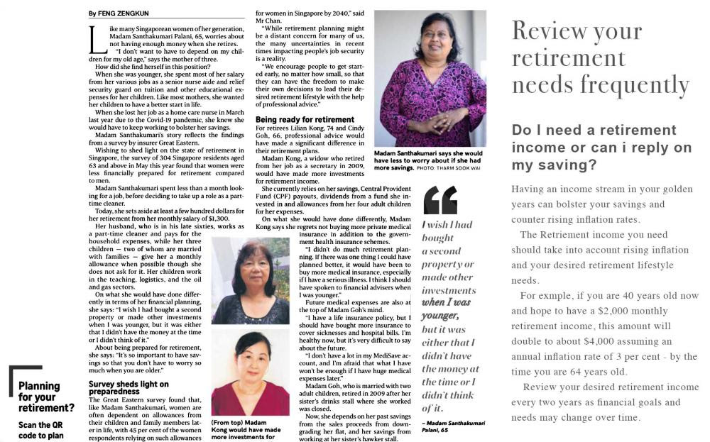 Retirement article